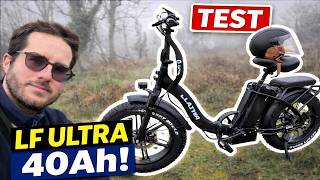 Rattan LF ultra - un fatbike avec une énorme batterie de 40Ah !