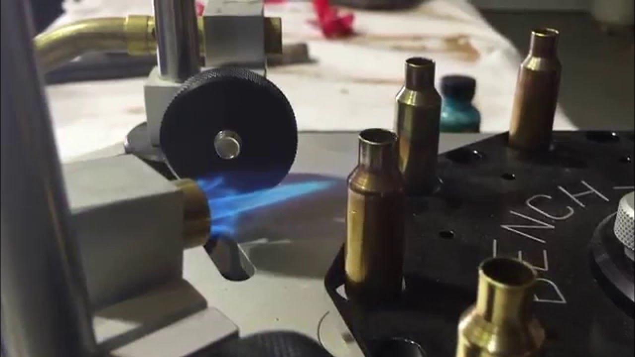 Annealing rifle cases using Bench Source Equipment YouTube