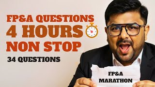 FP&A Interview Questions Marathon | 34 Questions | Asif Masani