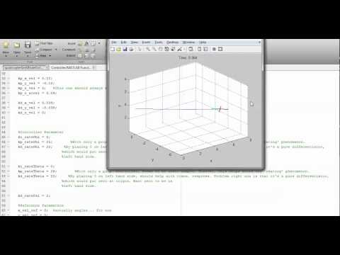 PD Controller Quadcopter Simulation