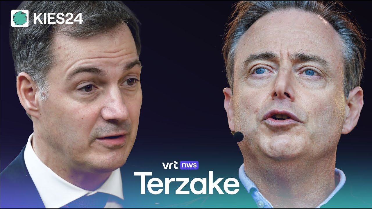 Bekijk het debat over de begroting tussen Alexander De Croo en Bart De Wever #kies24