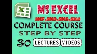 Sir Faisal Lecture 3 to 30 - step by step Complete MS Excel Tutorial in Pashto (A to Z) screenshot 5