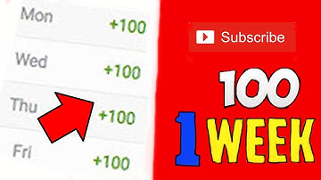 How To Get Your First 100 Subscribers In UNDER 1 Week! | 5 Tips To GROW Your Channel FAST!