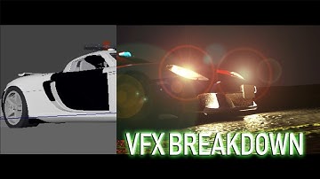 Maya Car chase VFX breakdown