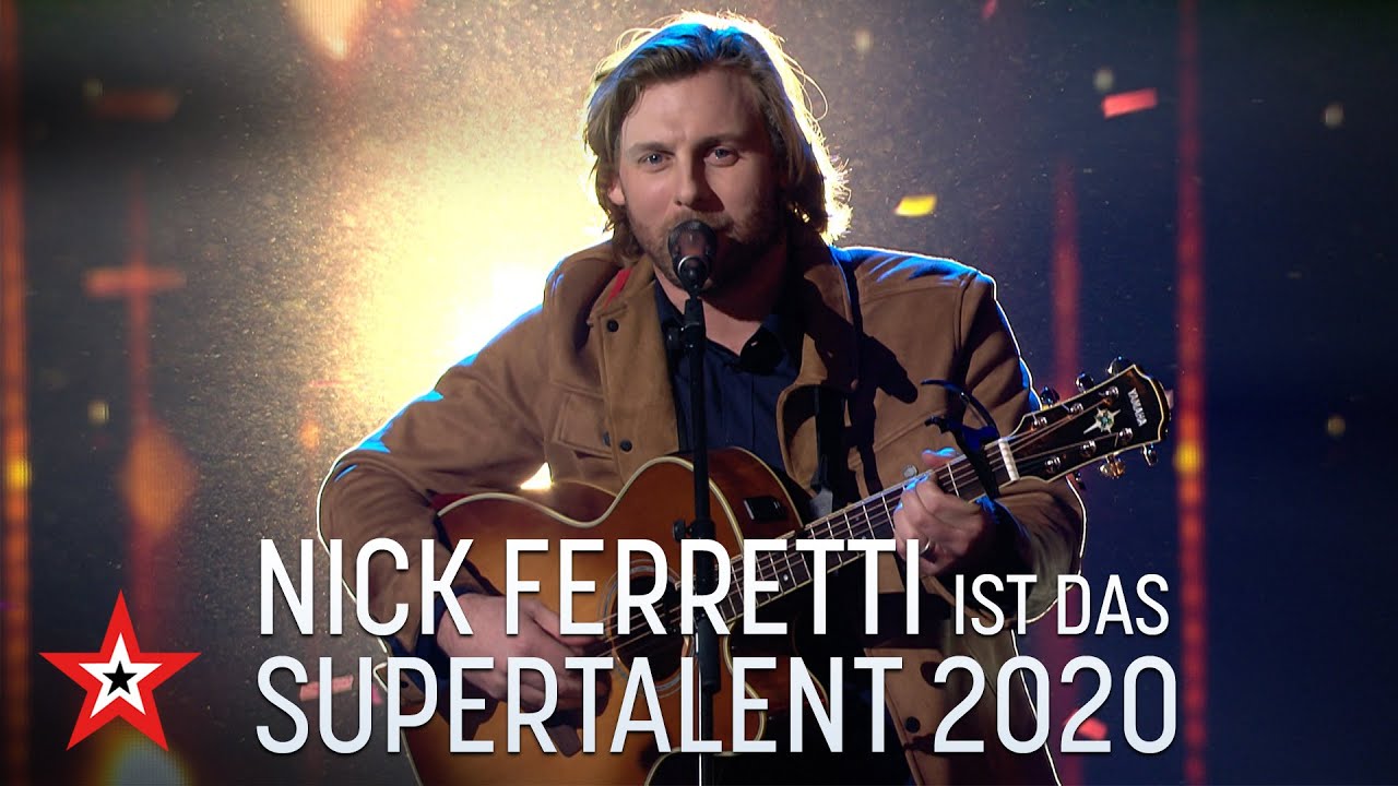 Nick Ferretti Ist Das Supertalent 2020 Finale Vom 19 12 2020 Youtube