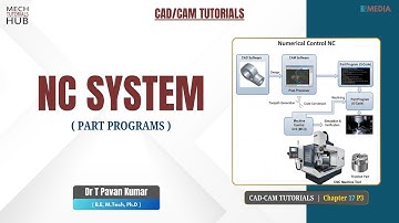 NCS (Part Programs) | Numerical Control System | CAD CAM Tutorials | Chapter 17 Part 03