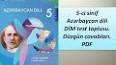Видео по запросу "5-ci sinif azerbaycan dili testleri pdf"