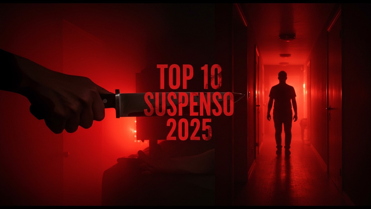 Las 10 Mejores PELÍCULAS de SUSPENSO en NETFLIX 2025 Que
