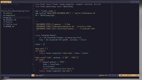Installing Flask_sqlalchemy in flask Todo app