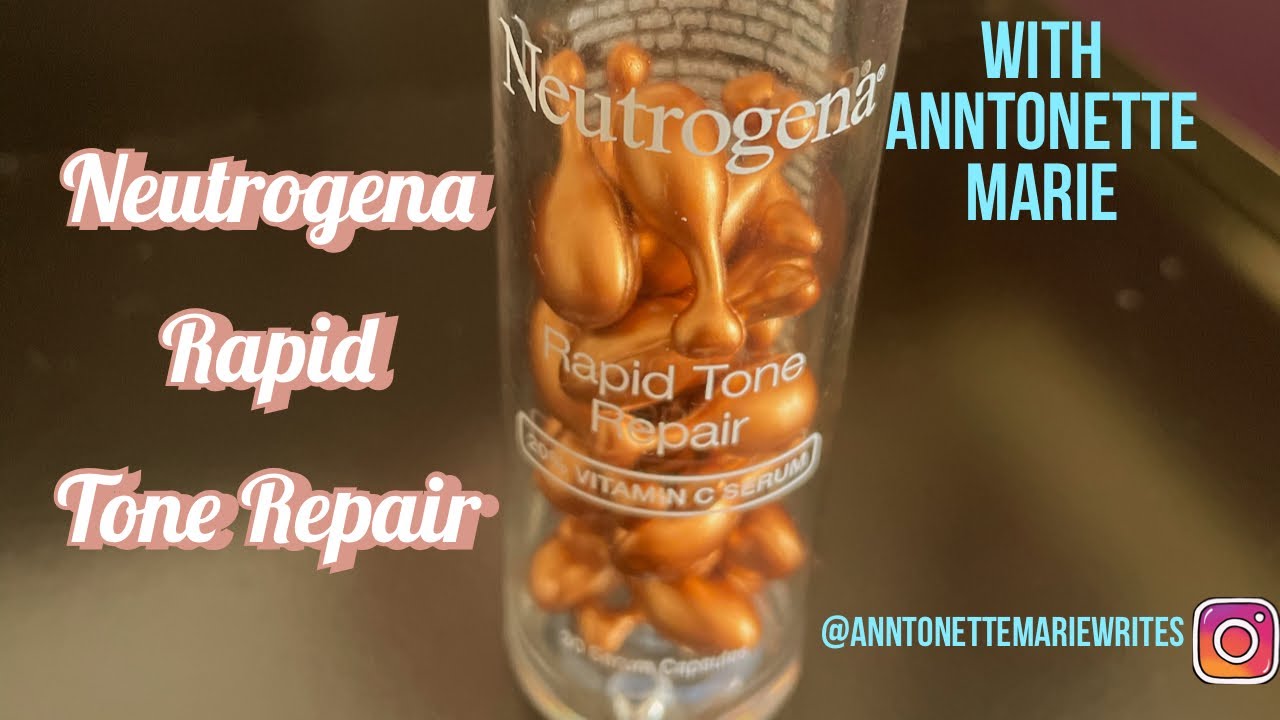 Acne Scars Faded In 1 Week Using Neutrogena’s Rapid Tone Repair! 💛