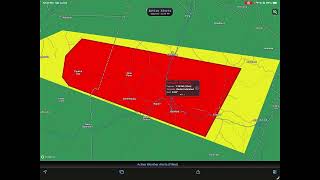 Radar-Überwachung: Erhöhtes Risiko und 5 % Tornado-Wahrscheinlichkeit