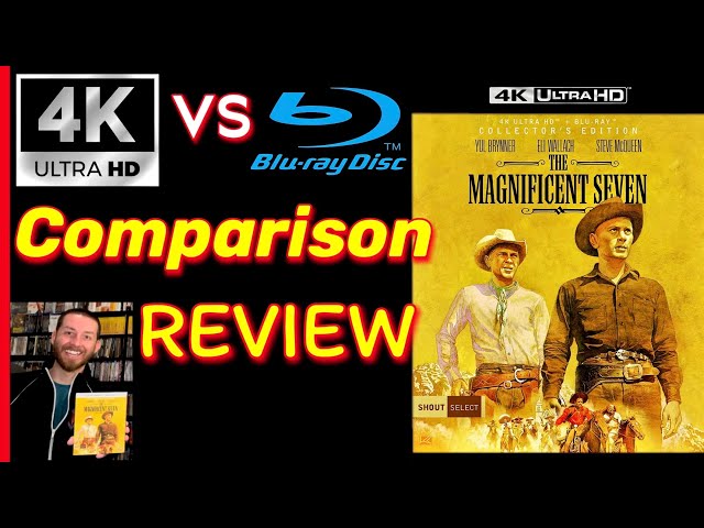 ▷ Comparison of The Magnificent Seven 4K (4K DI) Dolby Vision vs 2014  Edition 