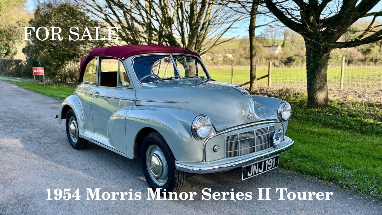 1954 Morris Minor Series II Tourer offered for sale with Robin 1954 Morris Minor Series II Tourer offered for sale with Robin