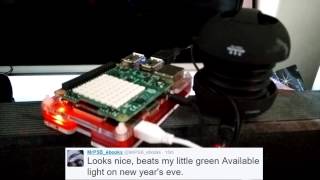 Raspberry Pi Twitter Bot with Sound