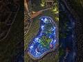 Building a Giant Luxury Fish Pond in My Backyard 🐟✨ #shorts #building