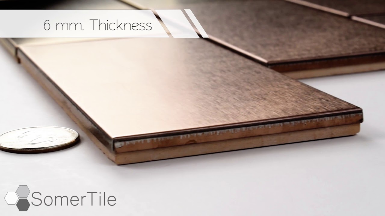 SomerTile I Alloy Subway Copper