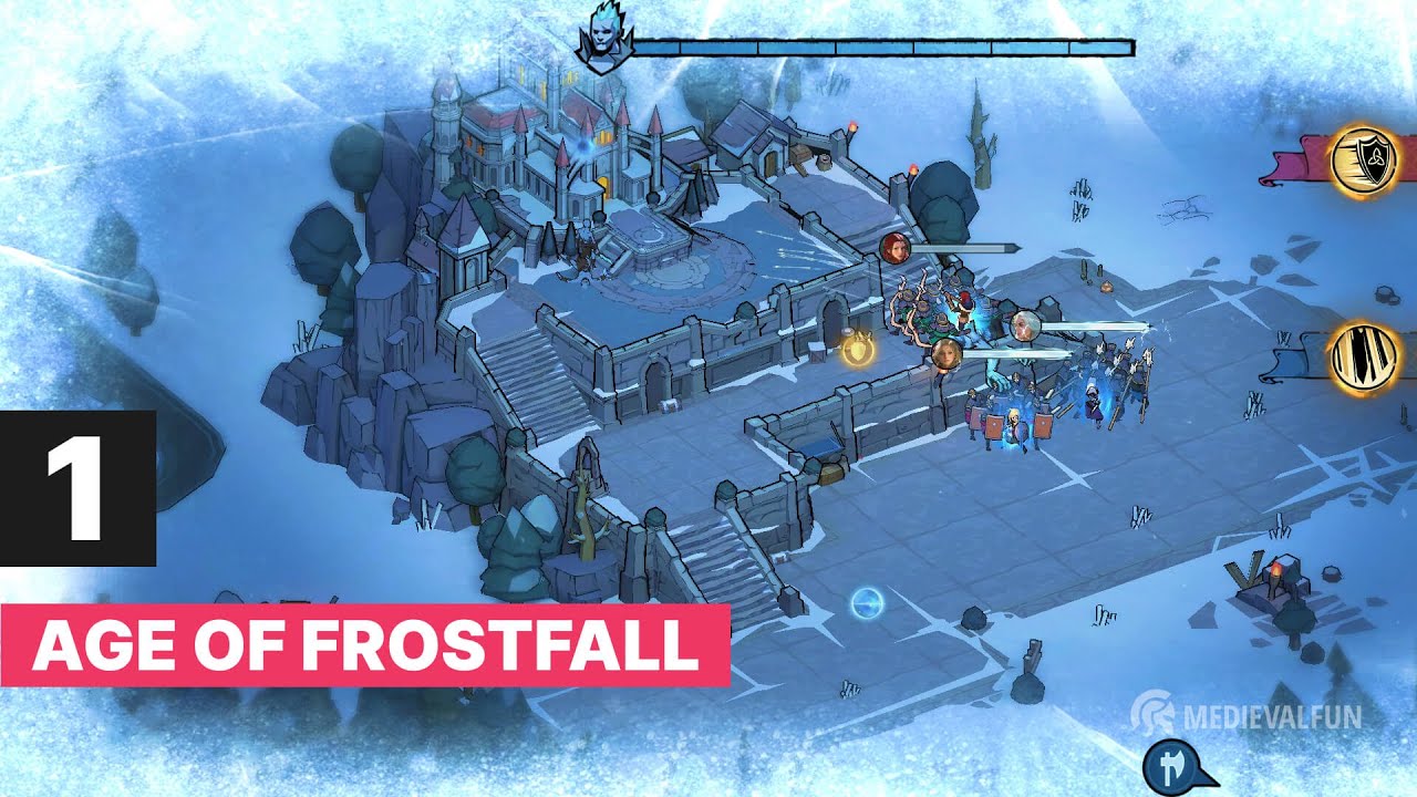 Age of Frostfall - Gameplay Part 1 Walkthrough Tutorial (Android)