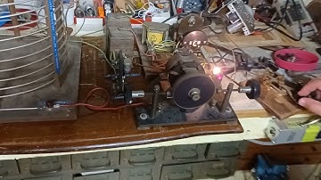 spark gap transmitter in action by n0fmo