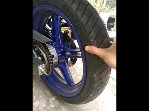 Video ex 150 mâm zin xuống vỏ 100-80-17 có được không , xe... - youtube