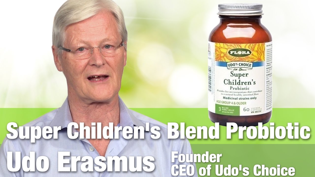 Udo's Choice Children's Probiotic with Founder & CEO Udo Erasmus