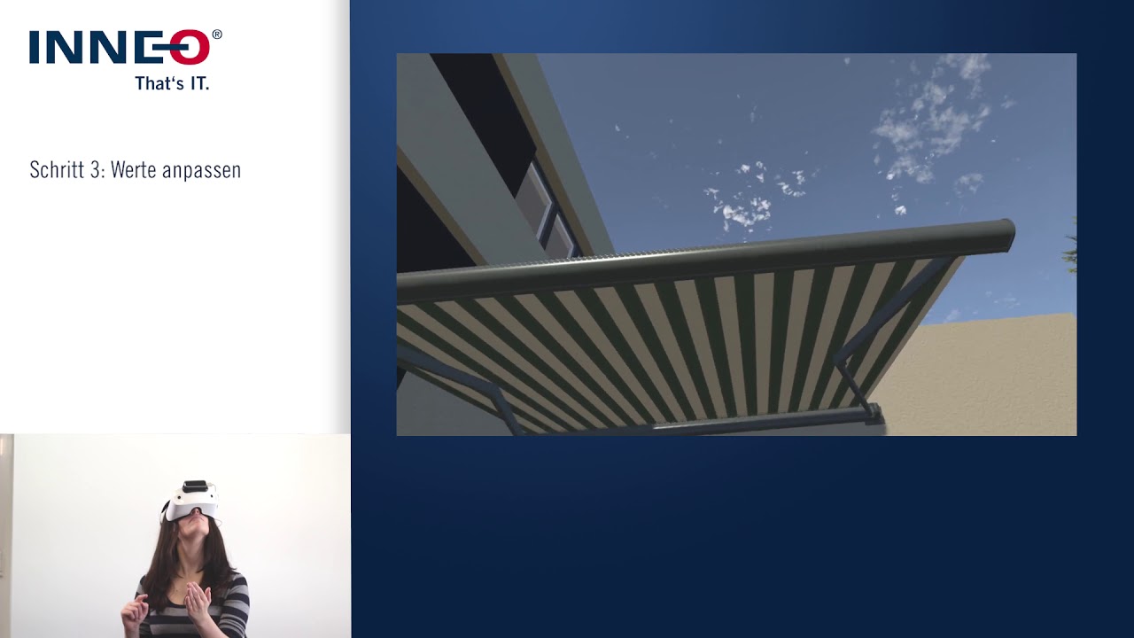 Inneo Vr Der Virtuelle Markisen Showroom Von Warema Youtube