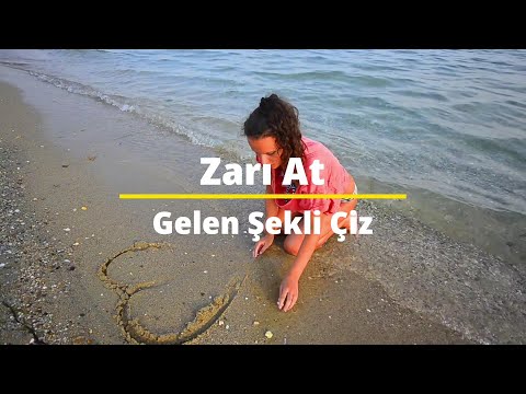 Zarı At Gelen Şekli Çiz