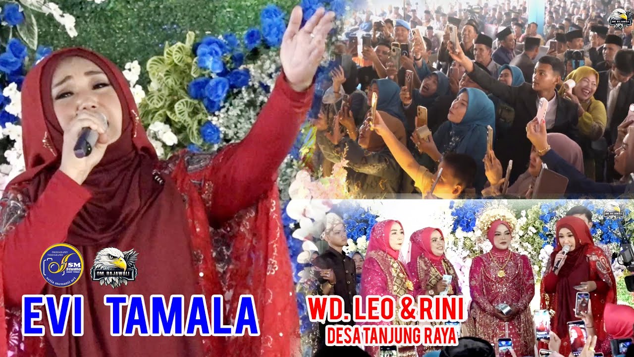 EVI TAMALA LIVE ACARA BPK IMBUN DESA TANJUNG RAYA  - MUBA  WD LEO & RINI # OM. RAJAWALI# 27 -09 - 25