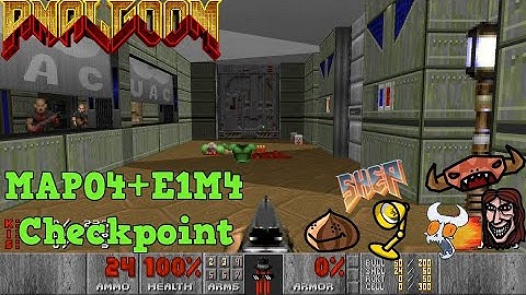Amalgoom - MAP04+E1M4 - Checkpoint﻿ by EagerBeaver﻿﻿﻿ - these maps are awesome you guys