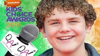 Nickelodeon Kids Choice Awards - Sean Ryan Fox Henry Danger - Gift Suite 2015