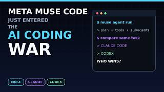 Meta Just Entered the AI Coding War — Muse Code vs Claude Code & Codex