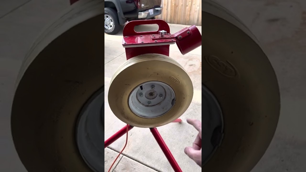 First Pitch Original Pitching Machine For Sale YouTube