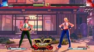 Street Fighter V Ce Lucia Vs Sakura Pc Mod