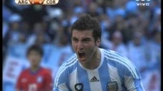 Argentina 4 Corea Del Sur 1 Mundial Sudafrica 2010 Los Goles relato Vignolo