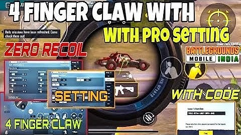 New Update 1.9.0 !! Best Sensitivity CODE + Control Setting PUBG Mobile | BGMI After Update 1.9.0