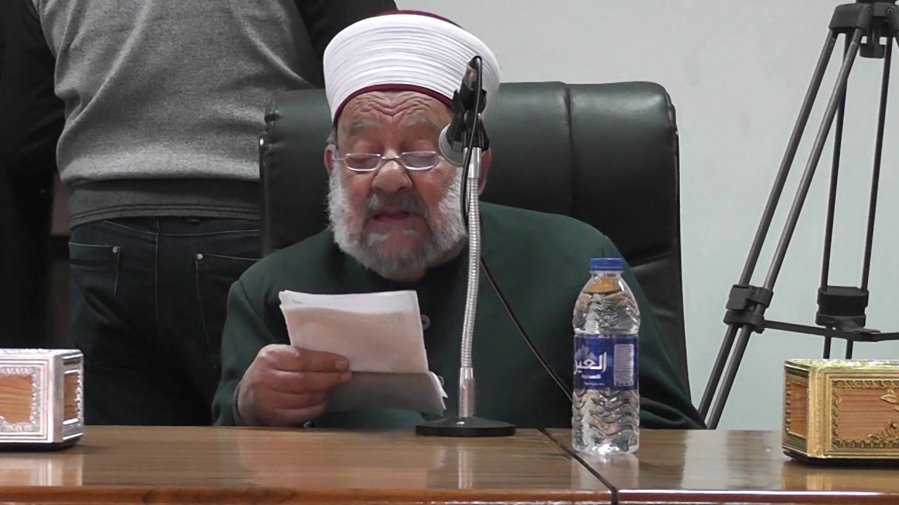 الدكتور الشيخ حسيب السامرائي، متحدثا عن مدرسة سامراء العلمية، وصحبته للشيخ احمد الراوي