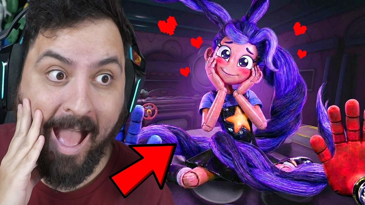 LILY LOVEBRAIDS É MINHA AMIGA em  POPPY PLAYTIME CAPITULO 5 !!