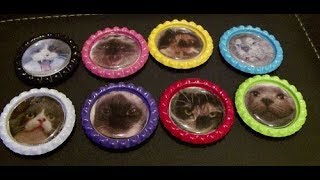 Fun and Cheap Crafts: Bottlecap Art