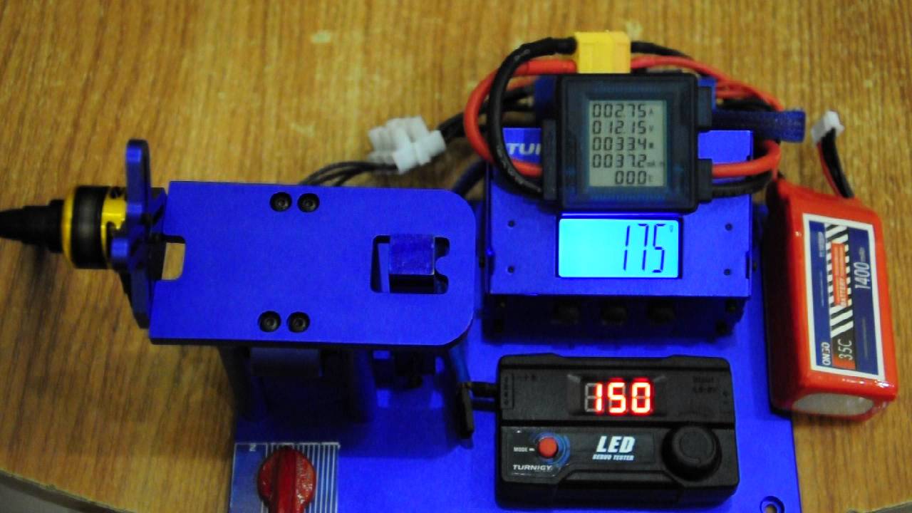 DYS BE1806 Motor 2300KV - Prop Gemfan 6030 (3S Lipo)