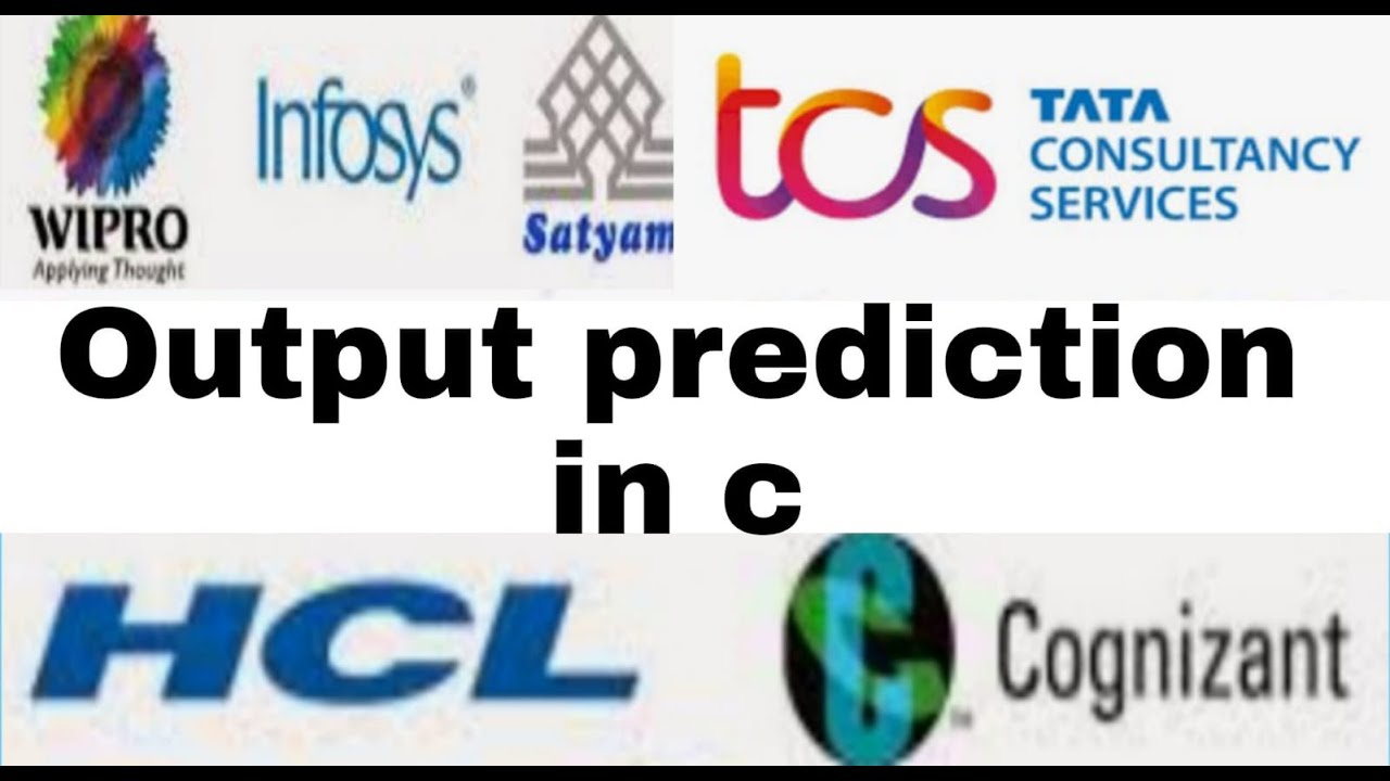 WRITE A C PROGRAM FOR OUTPUT PREDICTION - YouTube