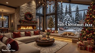 Soft Christmas Jazz By The Fireplace | Cozy Evening Ambience With Peaceful Jazz For Stress Relief screenshot 5