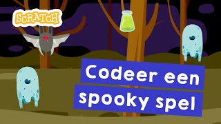 Codeer een spooky spel met Scratch