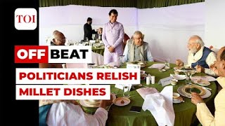 PM Modi relishes ‘millet only lunch’ with other politicians in Parliament screenshot 2