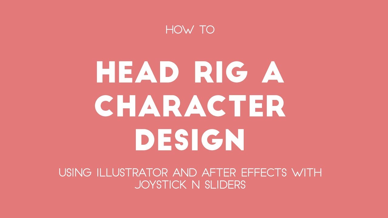 Character Head Rigging Timelapse - Using Joystick n sliders - After ...
