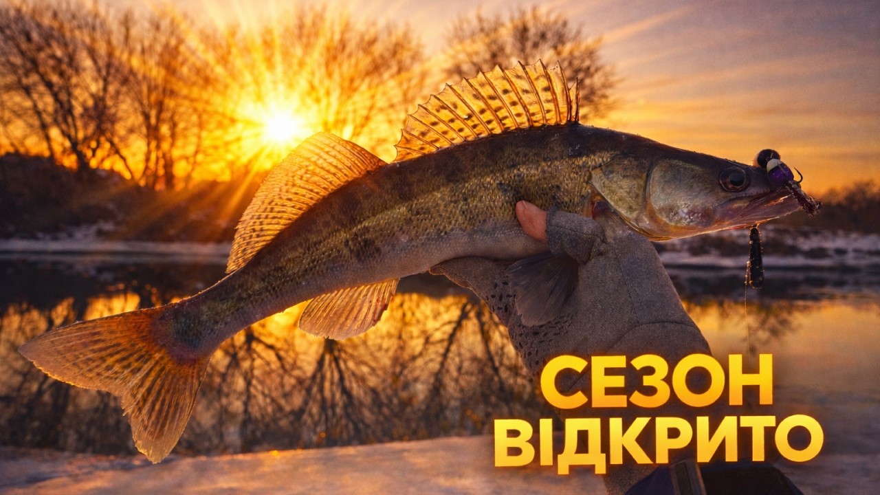 Перші весняні судаки на спінінг