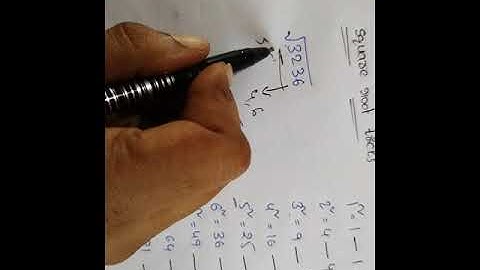 square root tricks
