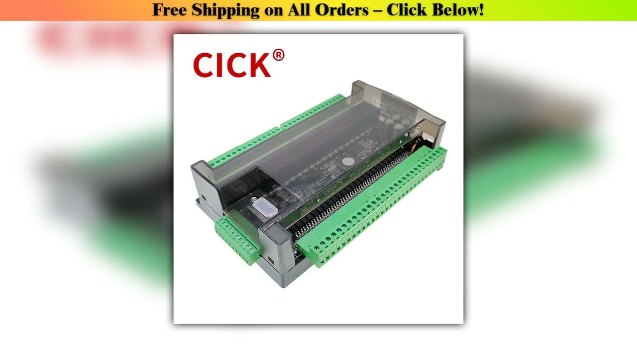 FX3U 48MR 48MT 24Input 24Output With RS232 RS485 38400bps Relay Transistor PLC Programmable Logic