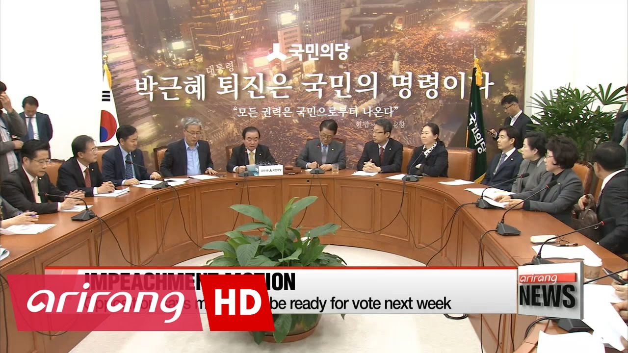 Opposition moves forward with impeachment plan