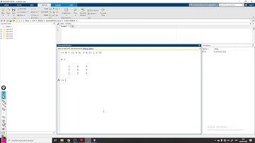 Matlab desde cero:   Leer valores de una matriz