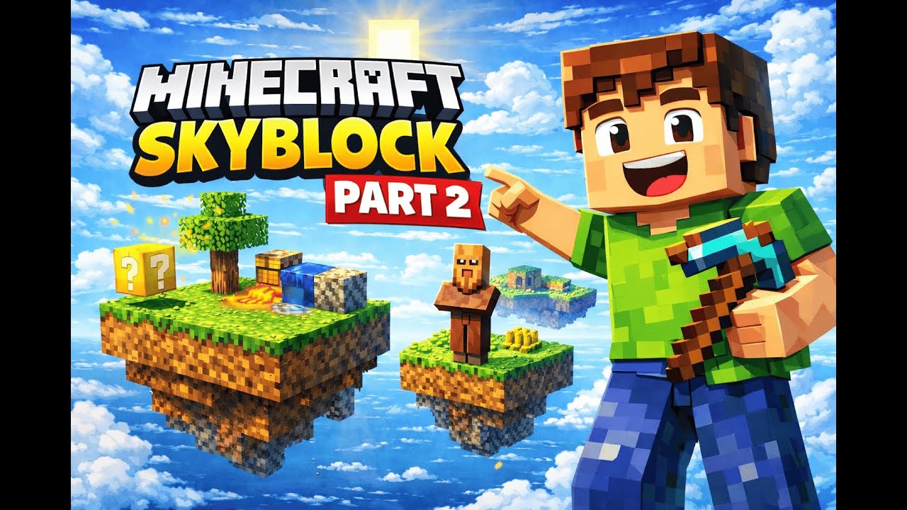 Minecraft Skyblock || part no 2