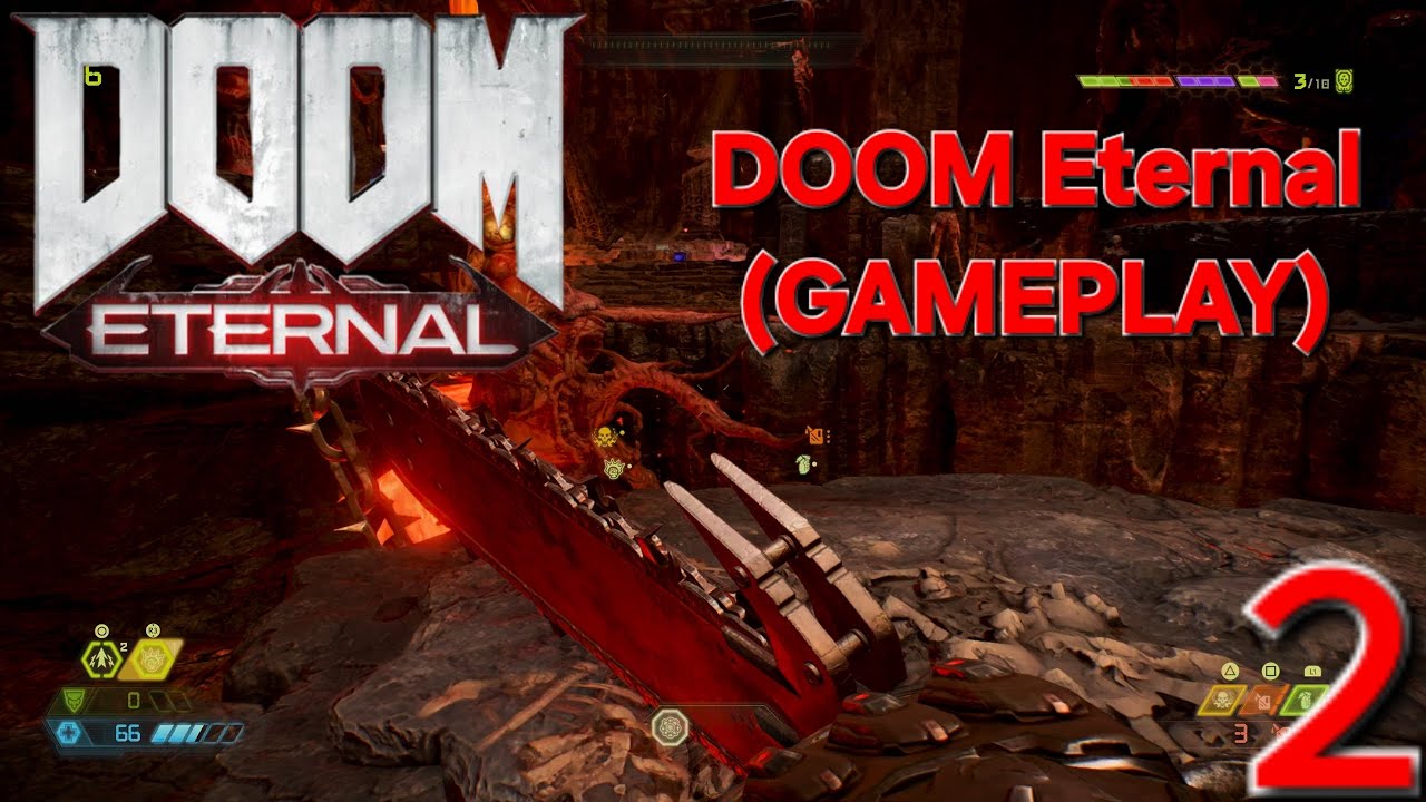 DOOM Eternal - PlayStation5 Gameplay Walkthrough HD - Part 2 - Back To Hell